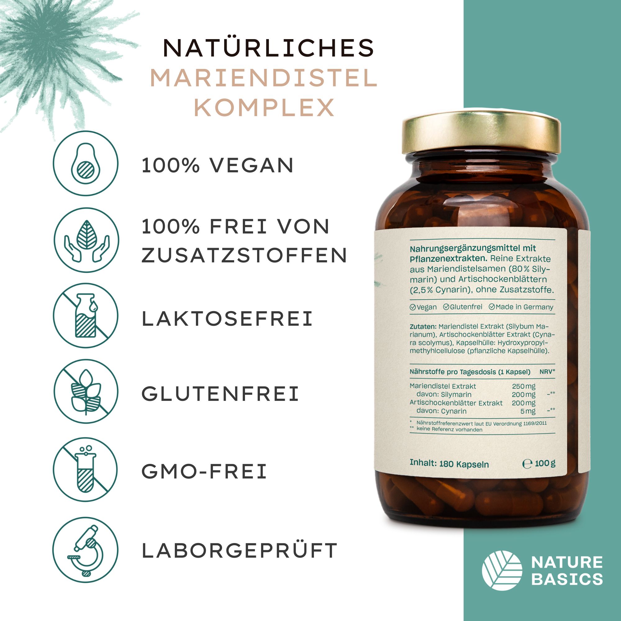 Nature Basics Mariendistel Komplex
