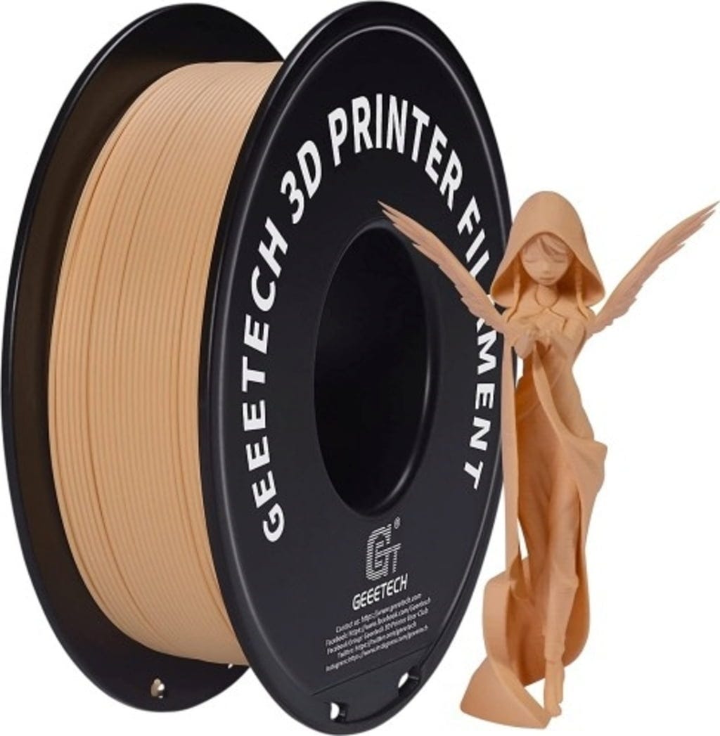 GEEETECH  PLA Matte Skin, 1,75 mm / 1000 g    Mattes PLA-Filament mit stärkerer Zähigkeit in Skin