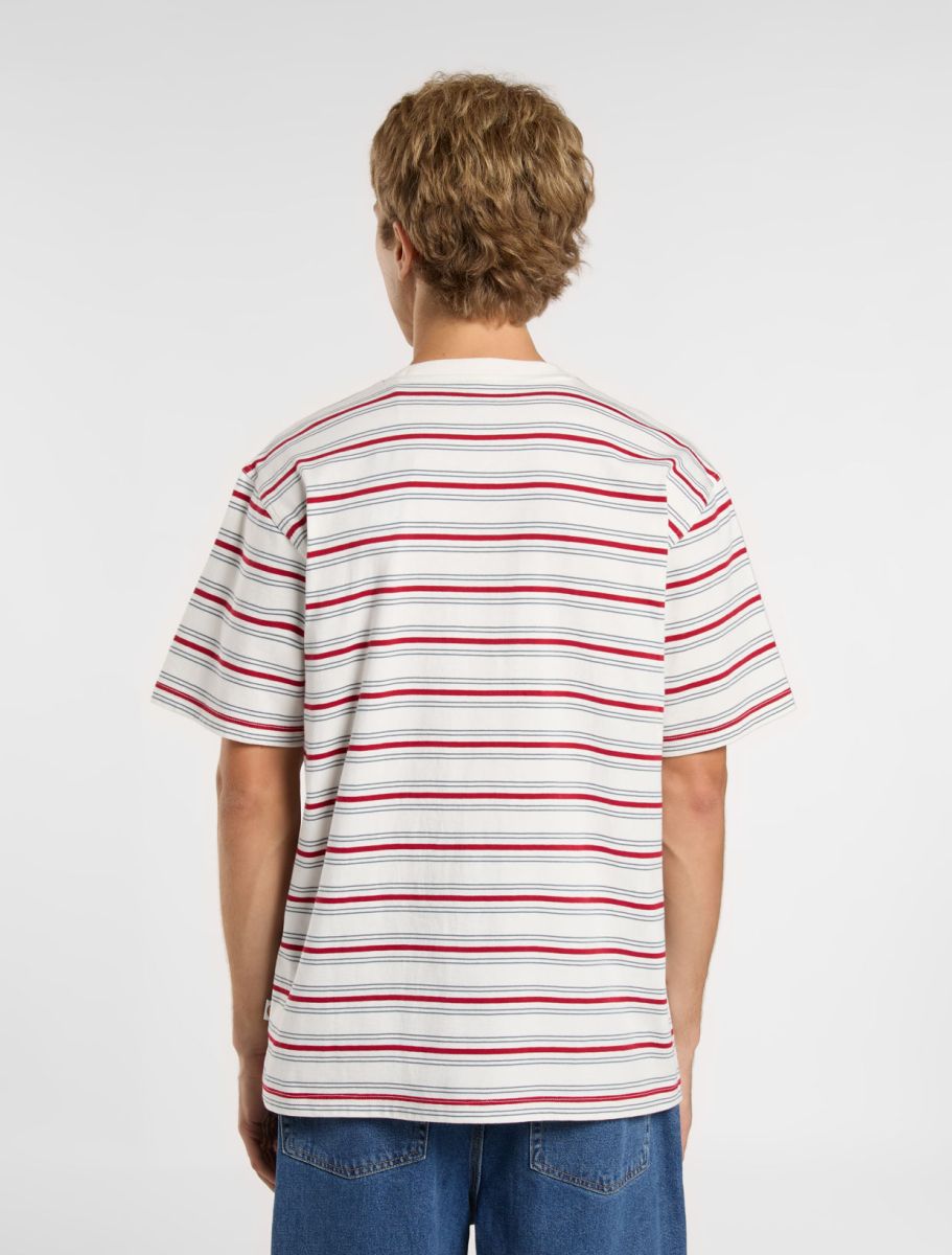 Dickies Lewistown Stripe SS Tee Egret