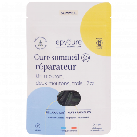 Epycure Laboratoire Cure sommeil réparateur