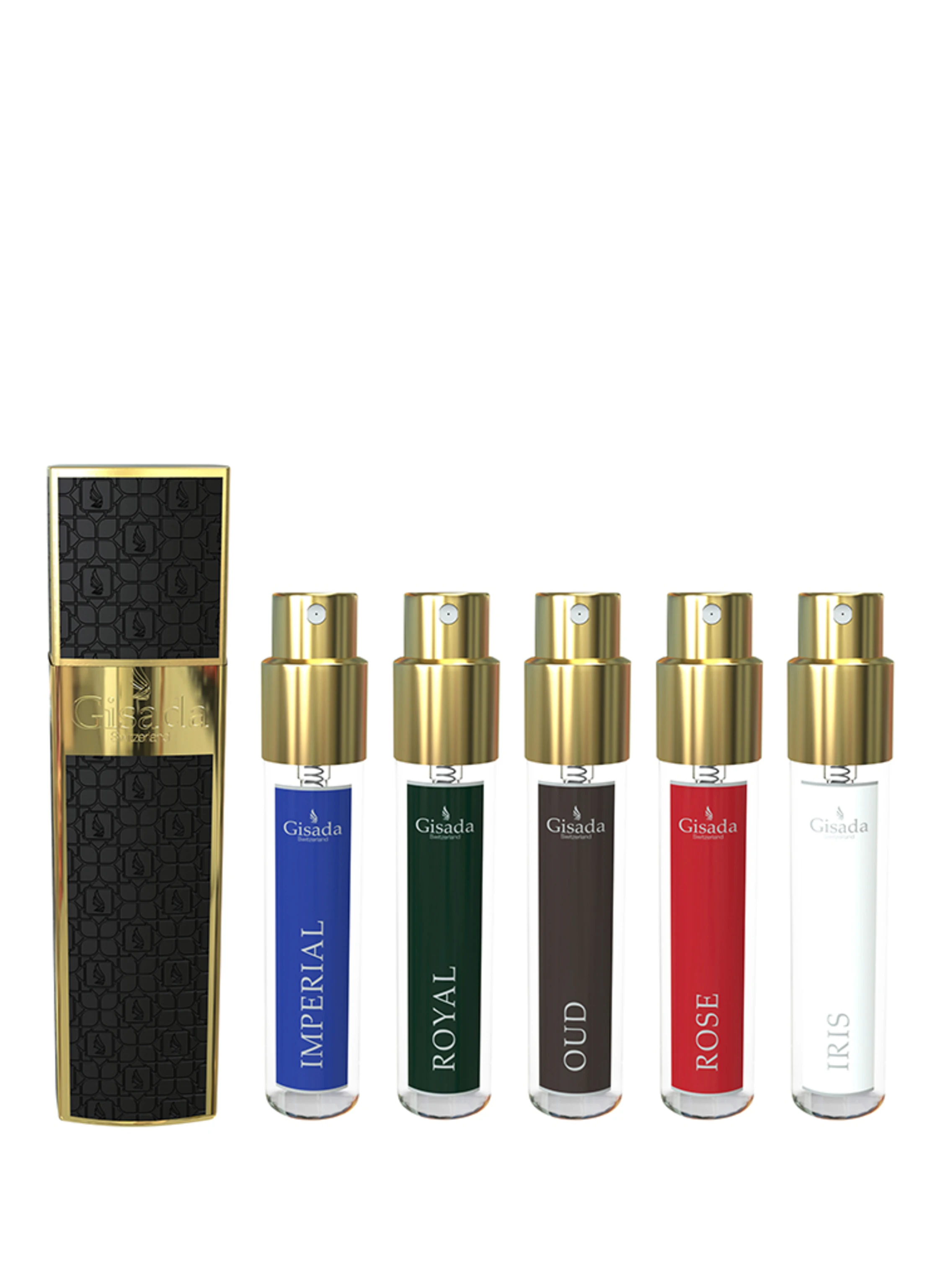 Gisada Switzerland LUXURY LINE TRAVEL SET BLACK