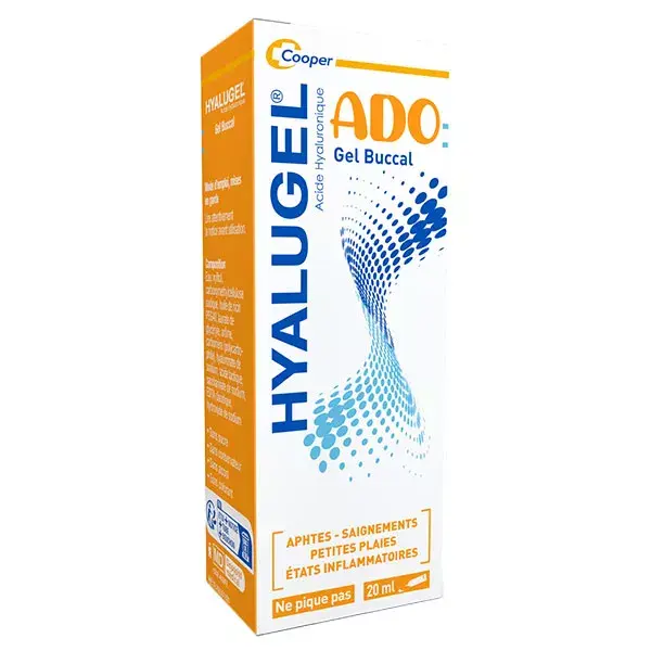 Gel oral Hyalugel para lesões, aftas, feridas menores e inflamações 20ml