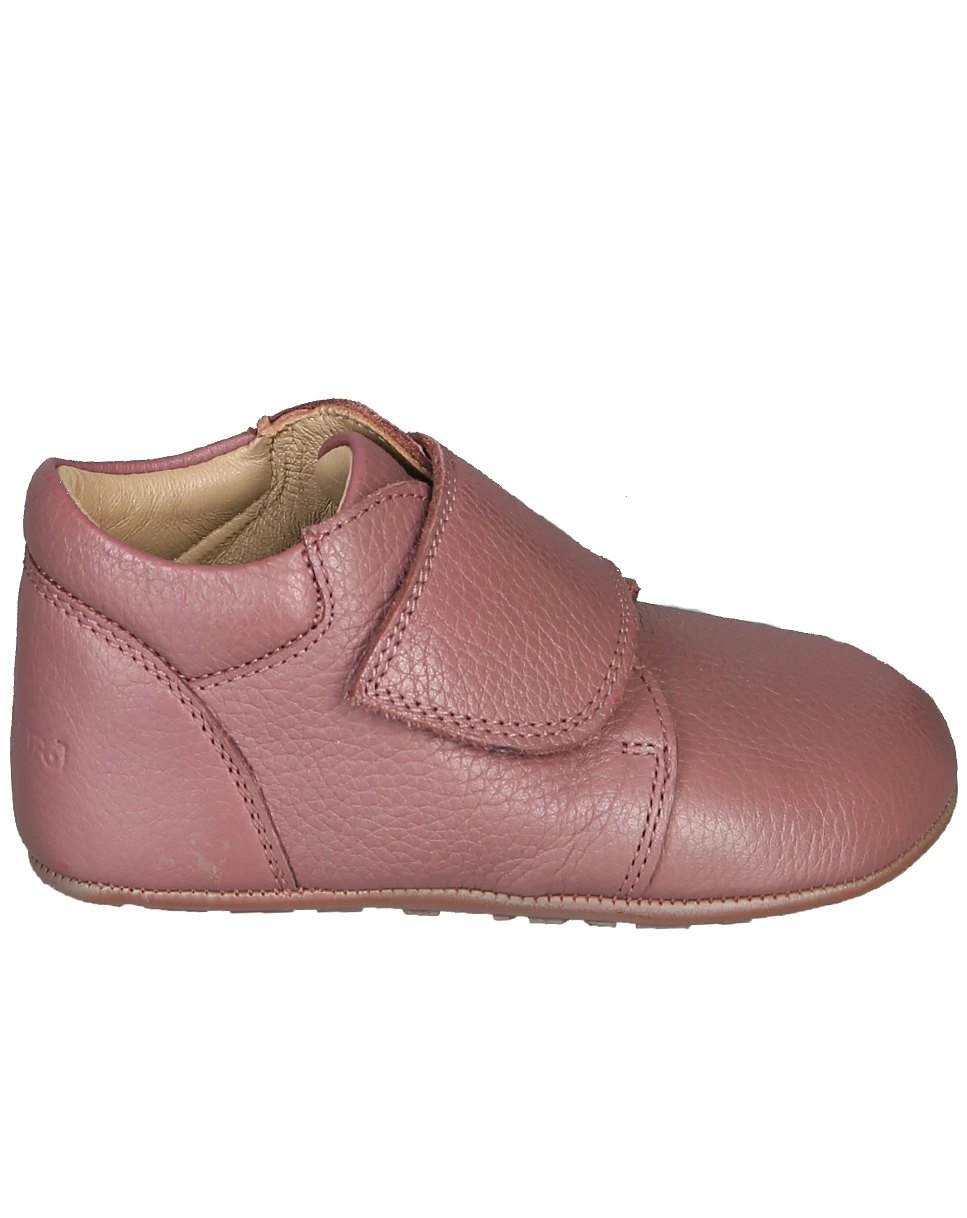 Klett-Krabbelschuhe TANNU in dark rose