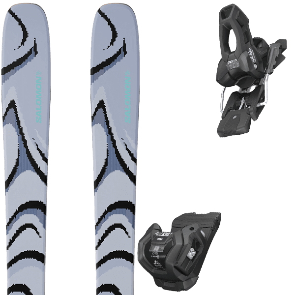 Pack ski SALOMON QST 100 + Fix