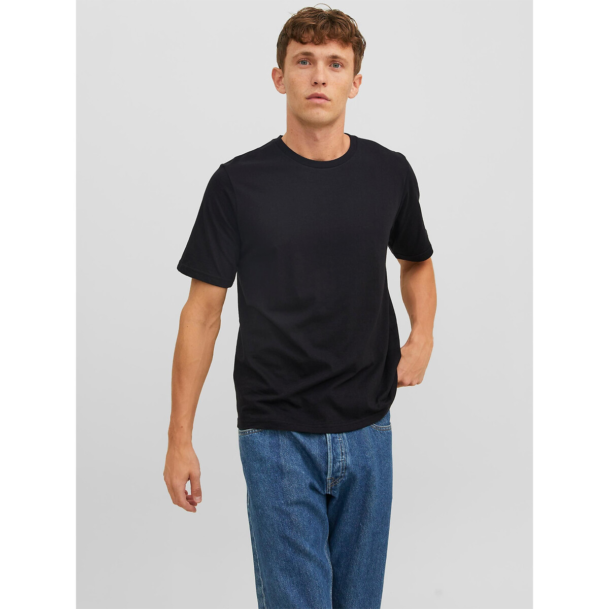 JACK & JONES<br>Conjunto de 3 camisetas de gola redonda