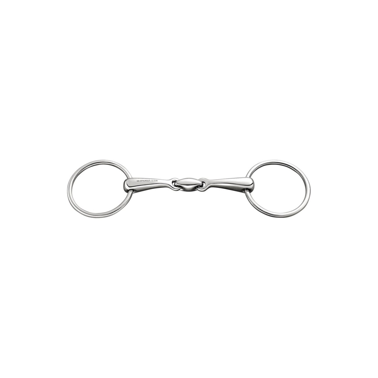 Sprenger Trense doppeltgebr. Edelst. 13,5 cm