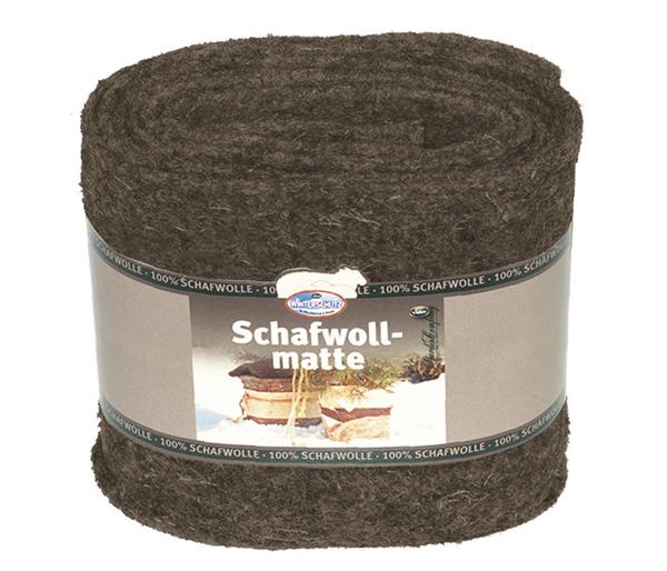 Videx Schafwoll-Wickelband, dunkelbraun, ca.
