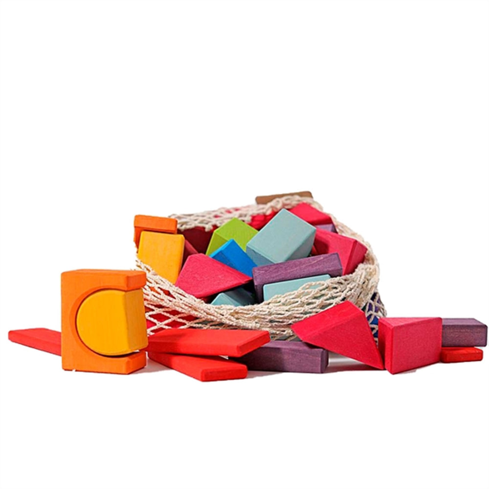 Klodser Colored Geo-Blocks - GRIMM´S → Luksusbaby.dk