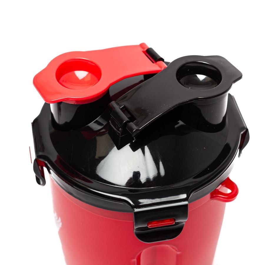 Liverpool Pet Travel Bowl & Bottle Set - Rouge/Noir