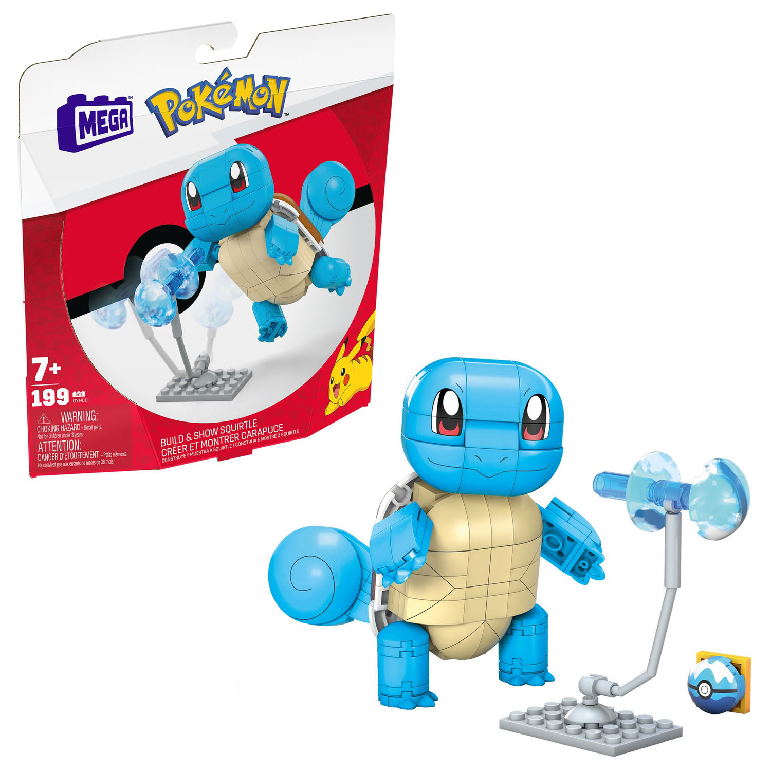 Mega Construx Pokémon Bouwset - Squirtle