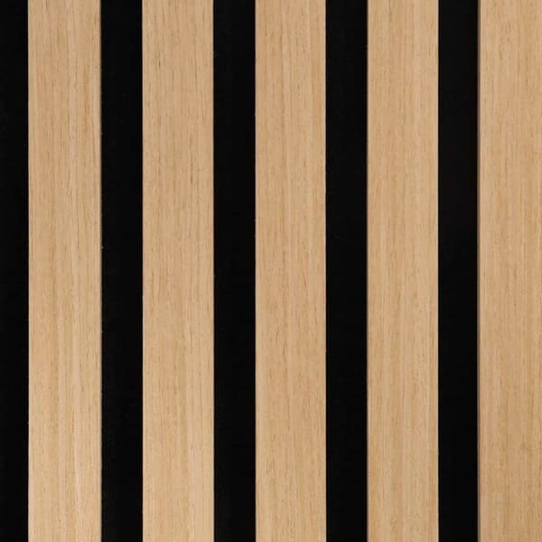 vidaXL akustiske veggpaneler 8 stk lamell 60,5x60 cm eikefiner