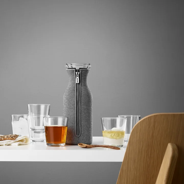 Eva Solo - Kühlschrankkaraffe Woven 1,0 l, schwarz