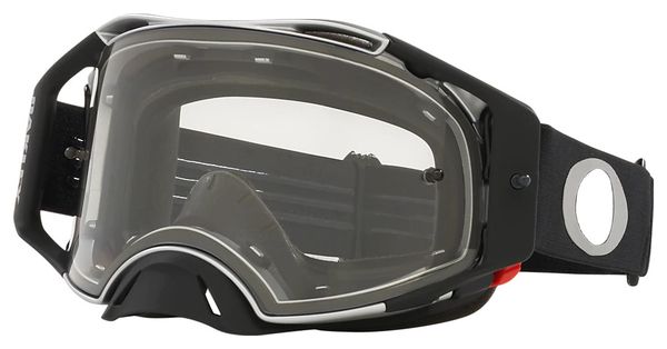 Masque Oakley Airbrake MX Tuff Blocks Noir Gunmetal Clear / Ref. OO7046-B0