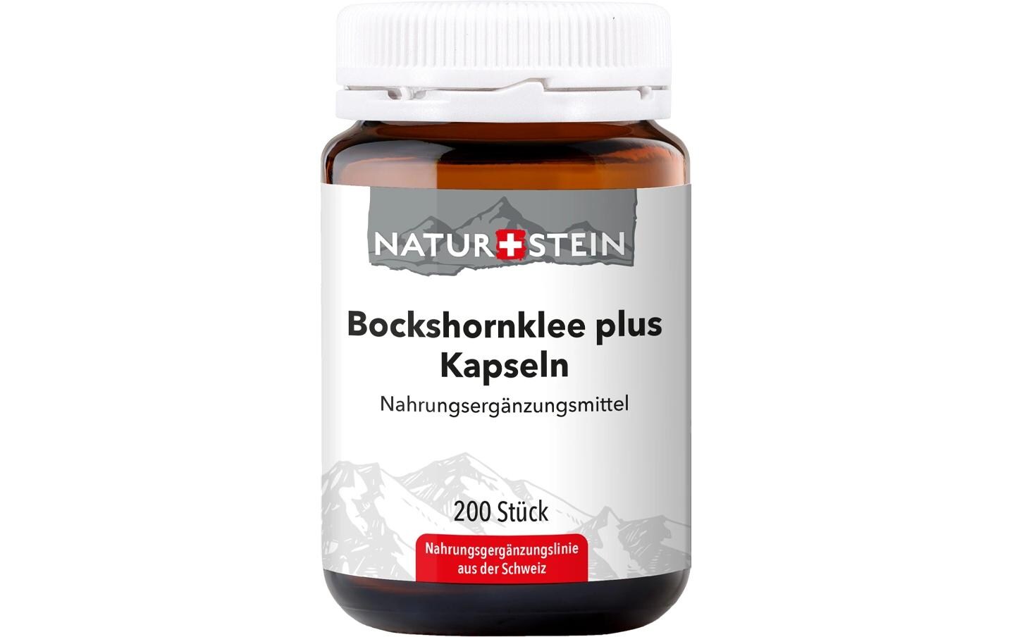 Naturstein Bockshornklee Plus 200 KapselnVeganes Nahrungsergänzungsmittel