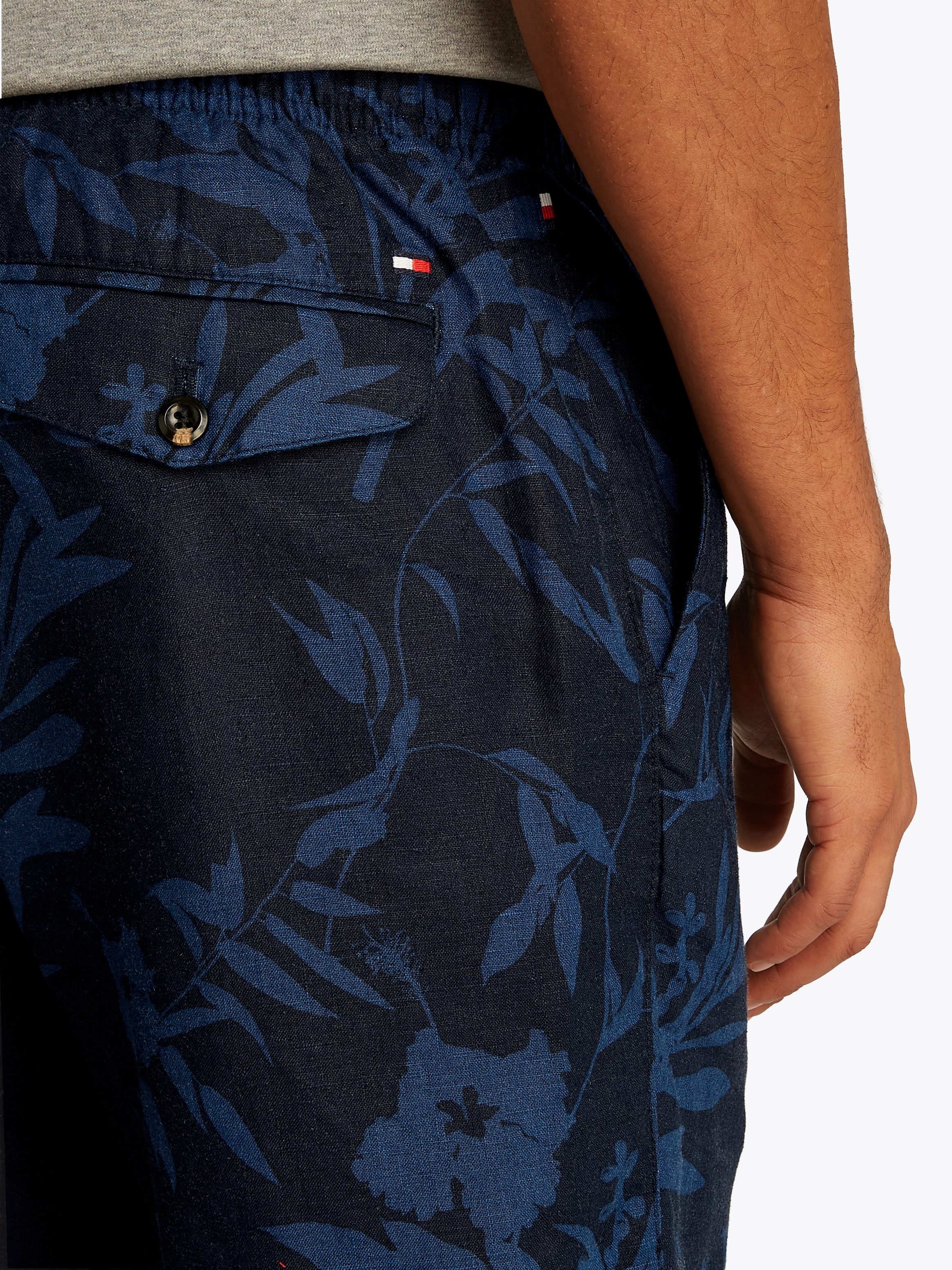 Tommy Hilfiger Shorts »HARLEM PO LINEN PRINT SHORT«  mit Allover Print