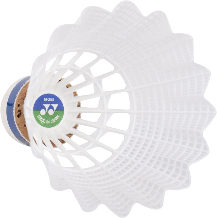 Yonex Mavis 350 fjerbolde, nylon Hvid