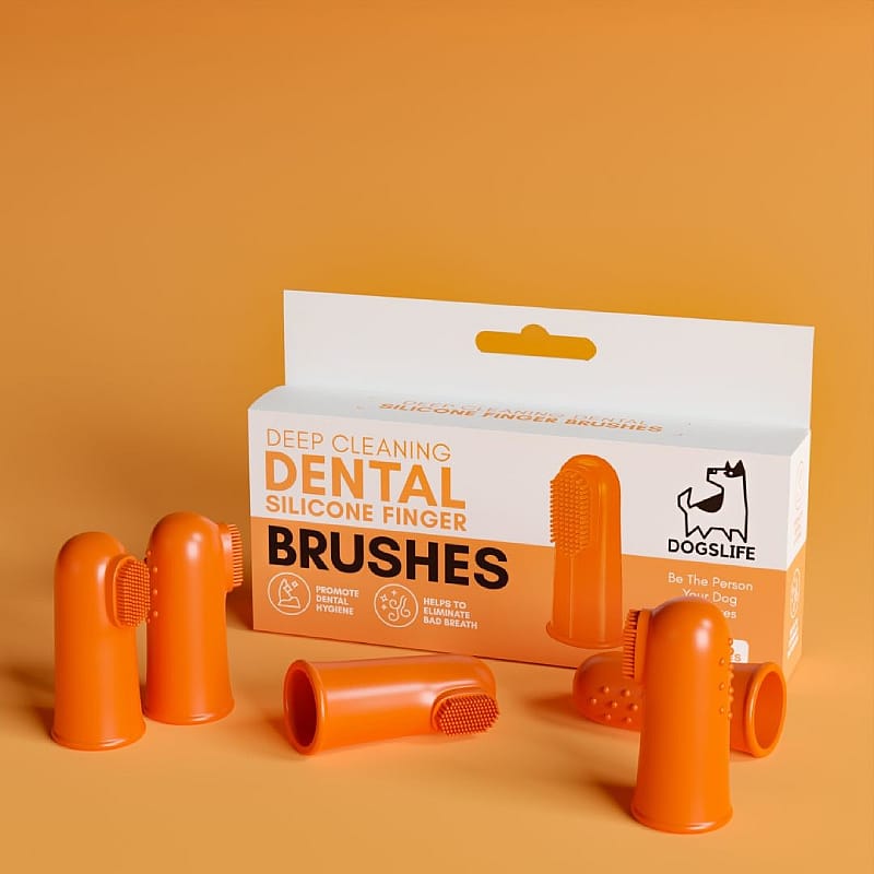 DogsLife Silicone Finger Toothbrushes Hond Kat 5 stuks | 13002