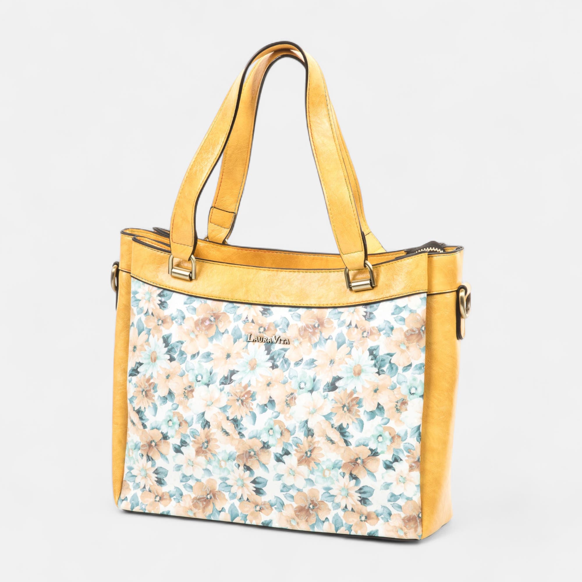 Sac de shopping jaune