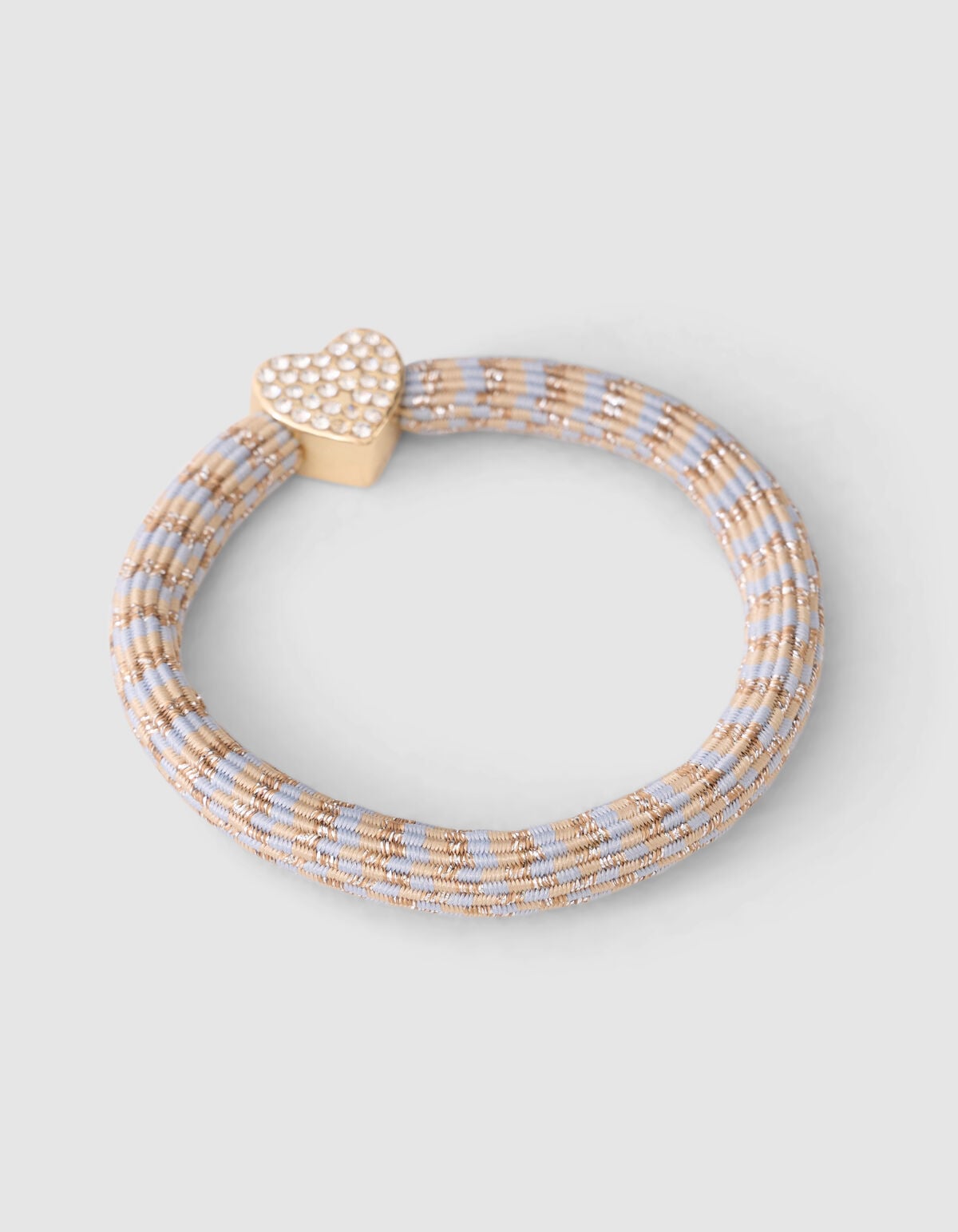 Charm Lurex Haarelastiek Goud