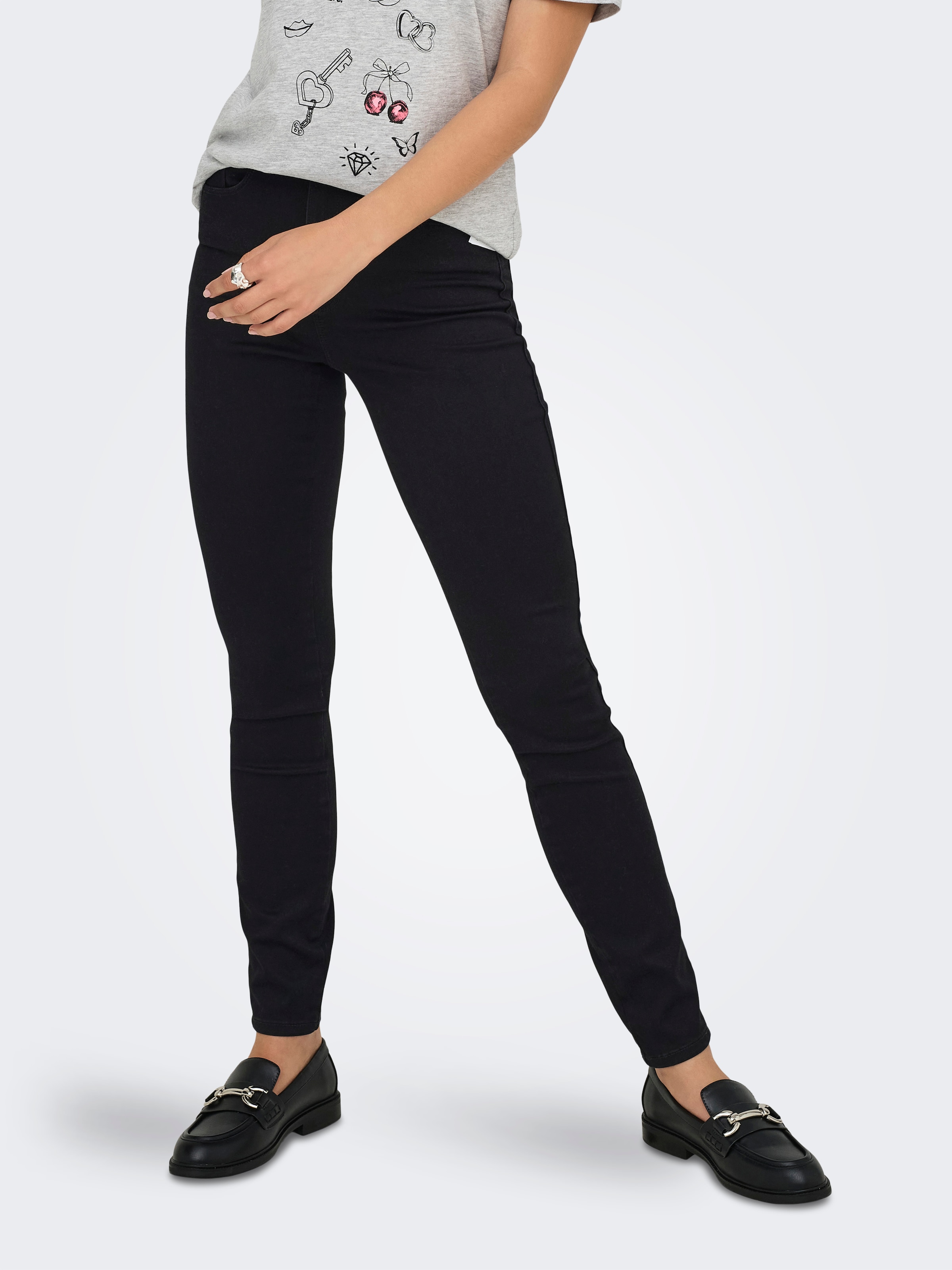 ONLY Skinny-fit-Jeans »ONLRAY HIGH WAIST SKINNY DNM BOX«