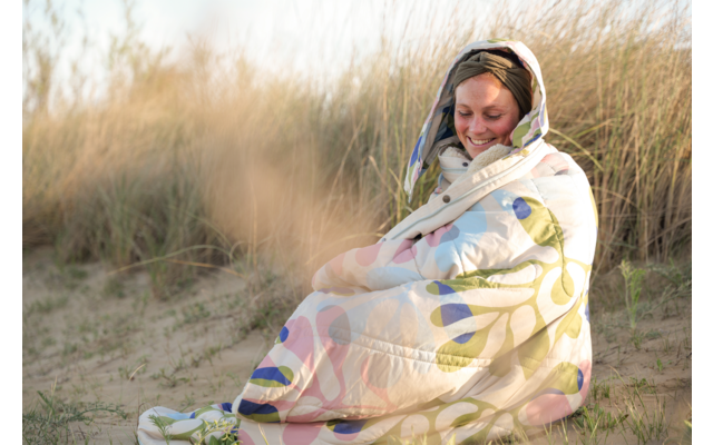Bentcho Schlafsack 4 in 1 Schlafsack / Decke / Poncho / Wendetasche 160 x 200 cm