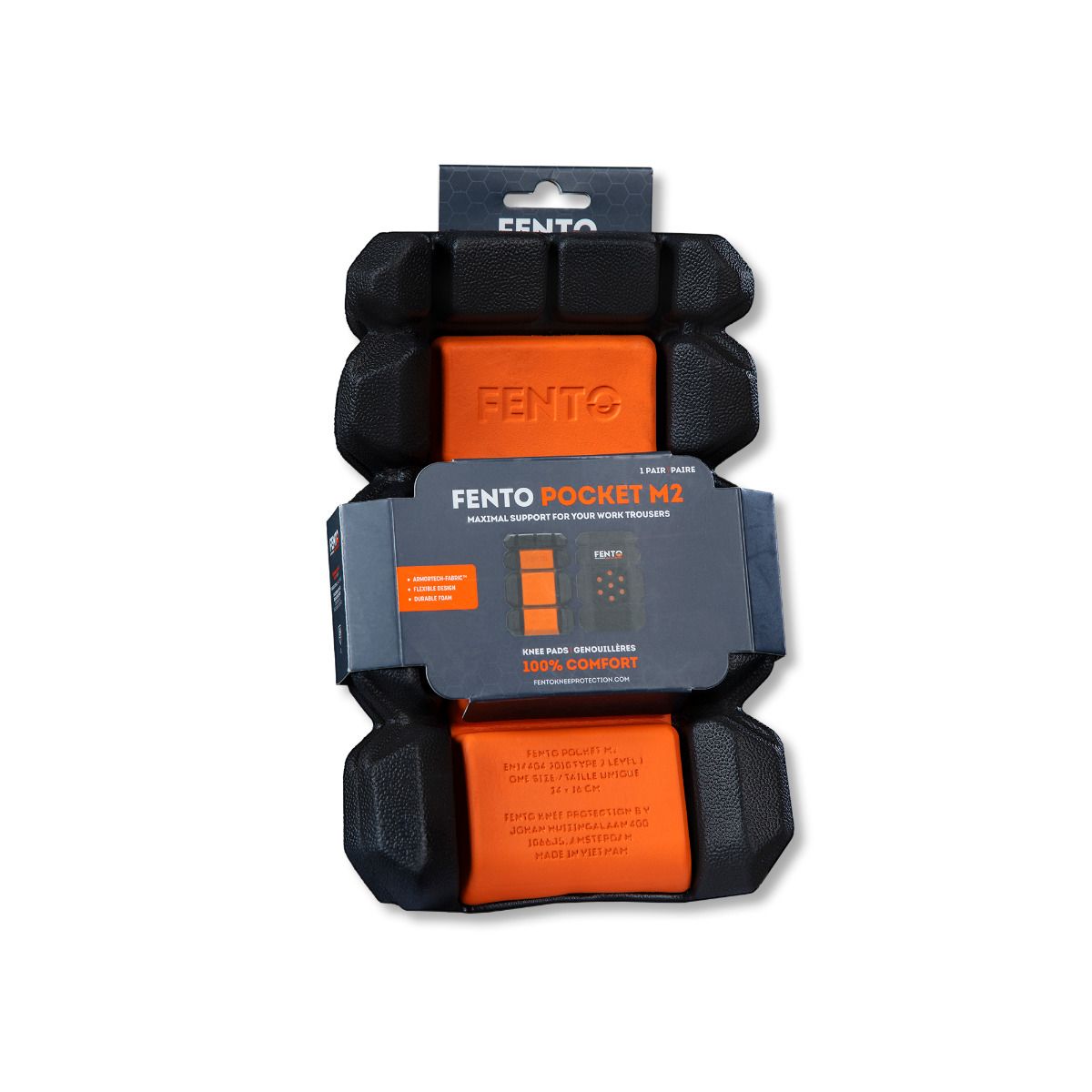 FENTO POCKET M2 Kniebeschermer met ArmorTech™ - F280120