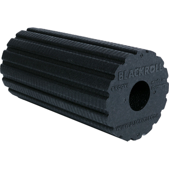 Blackroll Groove Standard 30 cm Faszienrolle Black / Grey
