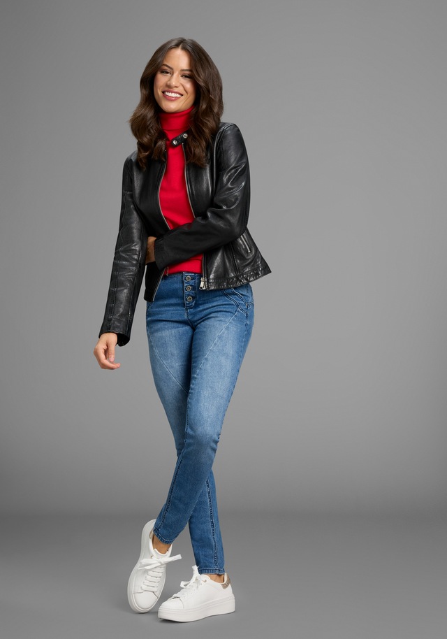 Bruno Banani Skinny-fit-Jeans , mit schrägen Nähten - NEUE KOLLEKTION