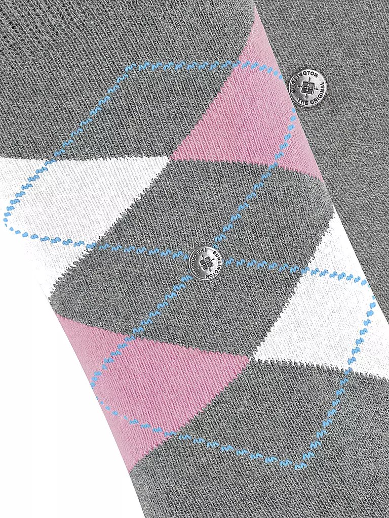 BURLINGTON Damen Socken EVERYDAY 2-er Pkg 36-41 light grey grau