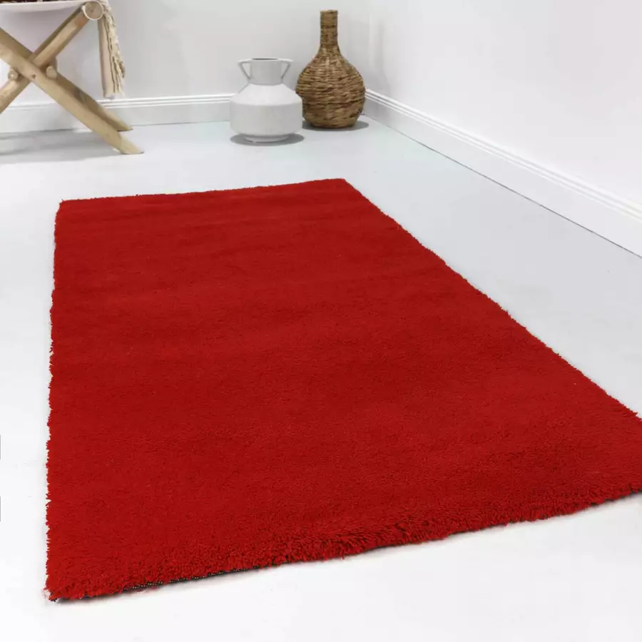 Esprit Kurzflorteppich Greenwood Rug rot