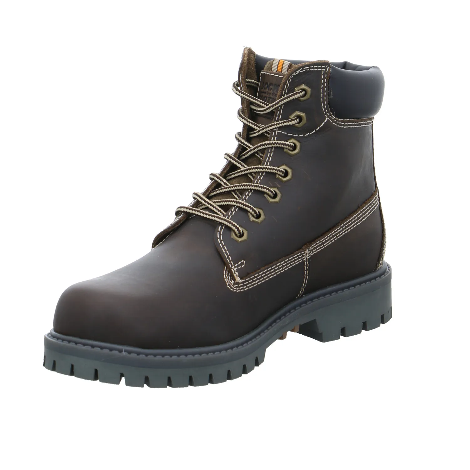 DOCKERS Winter-Boots Braun Leder