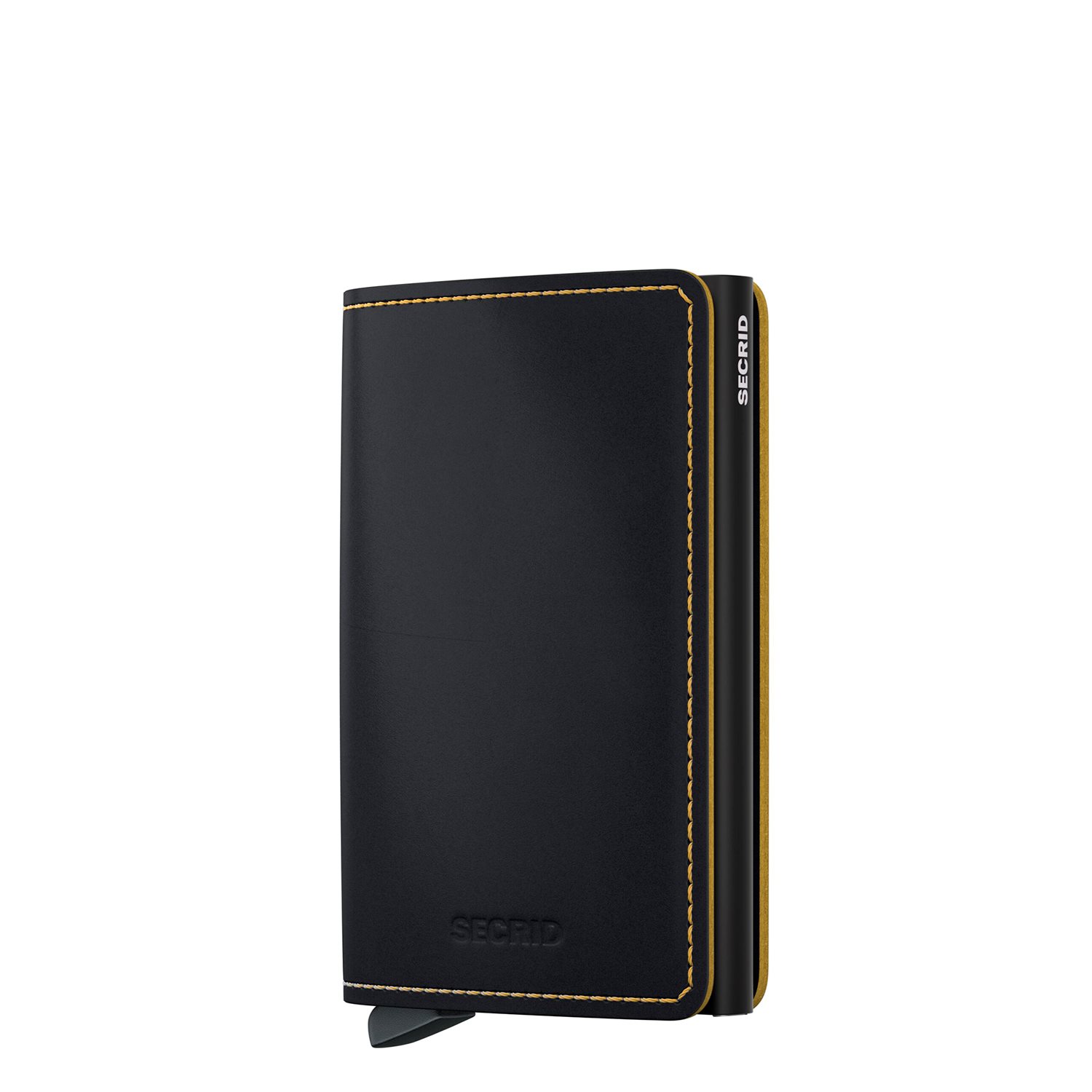 Secrid Slimwallet Matte black ochre