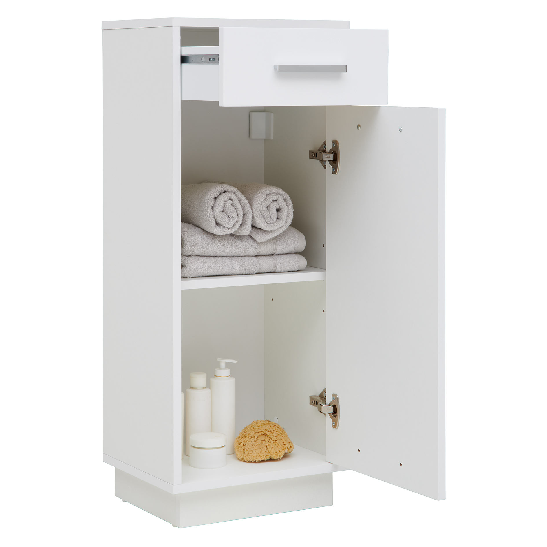 Unterschrank - weiß - Softclose - 38 cm