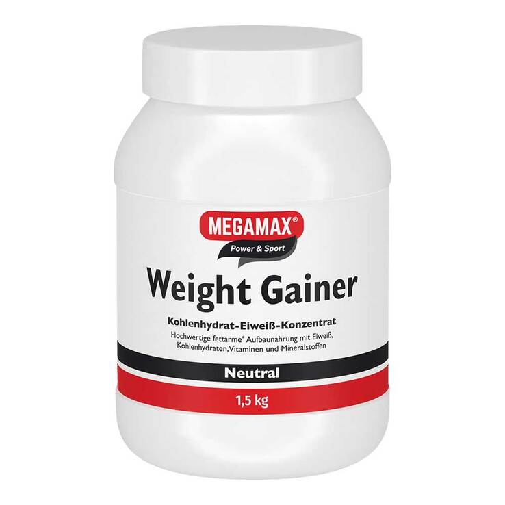 Weight Gainer Megamax Neutral Pulver, 1500 g