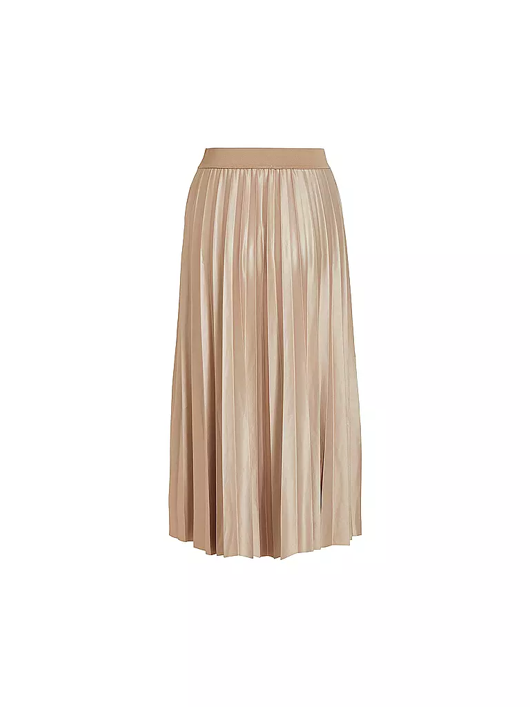 VILA Plisseerock VINITBAN  beige
