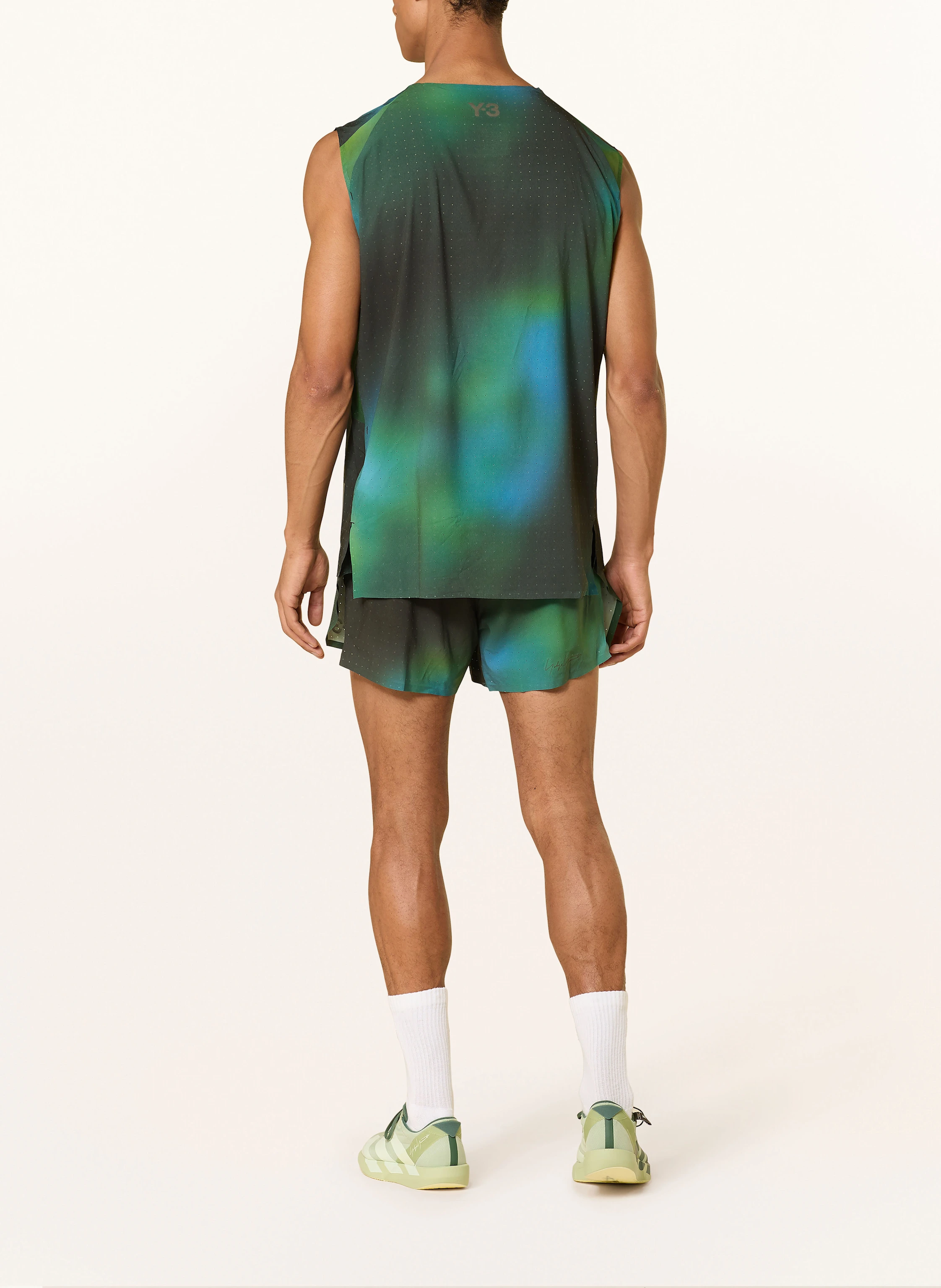 Y-3 2-in-1-Laufshorts