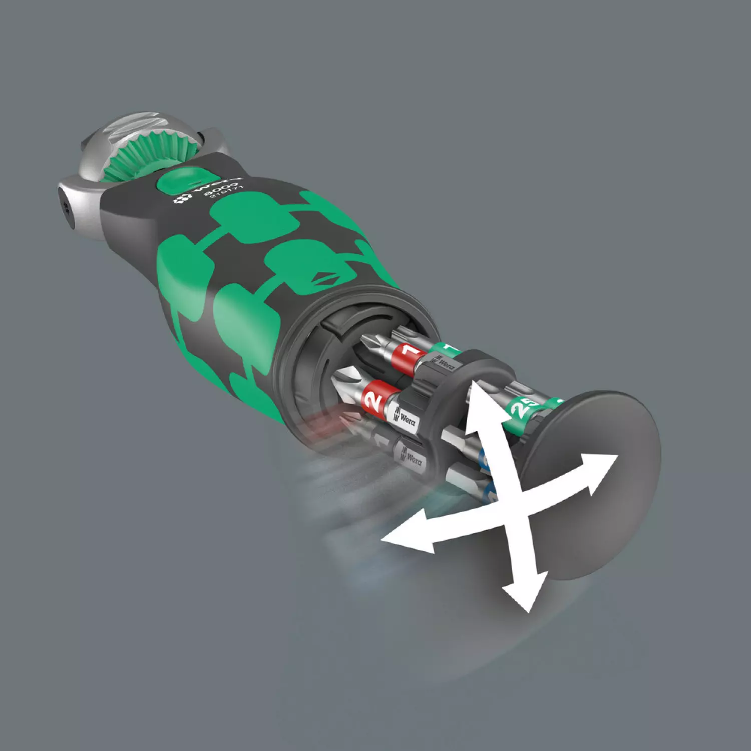 Wera 05004280001 8009 Zyklop Pocket Bitschroevendraaierset 1 - 1/4