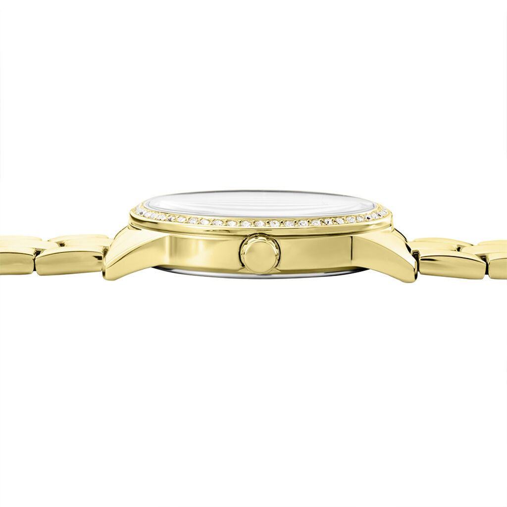 Montre Guess G Check Acier Dore