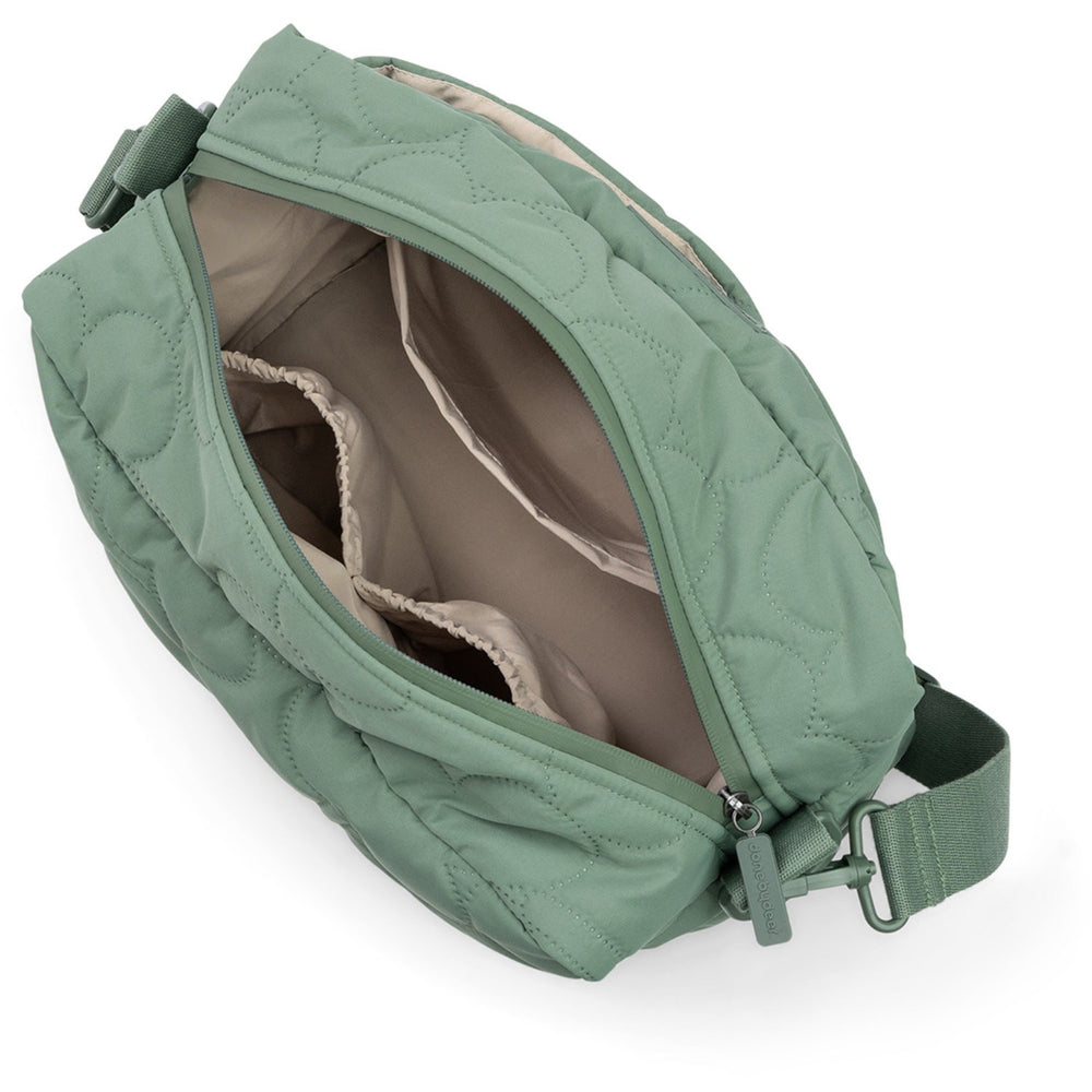 Køb DonebyDeer Green Quiltet Barnevognstaske