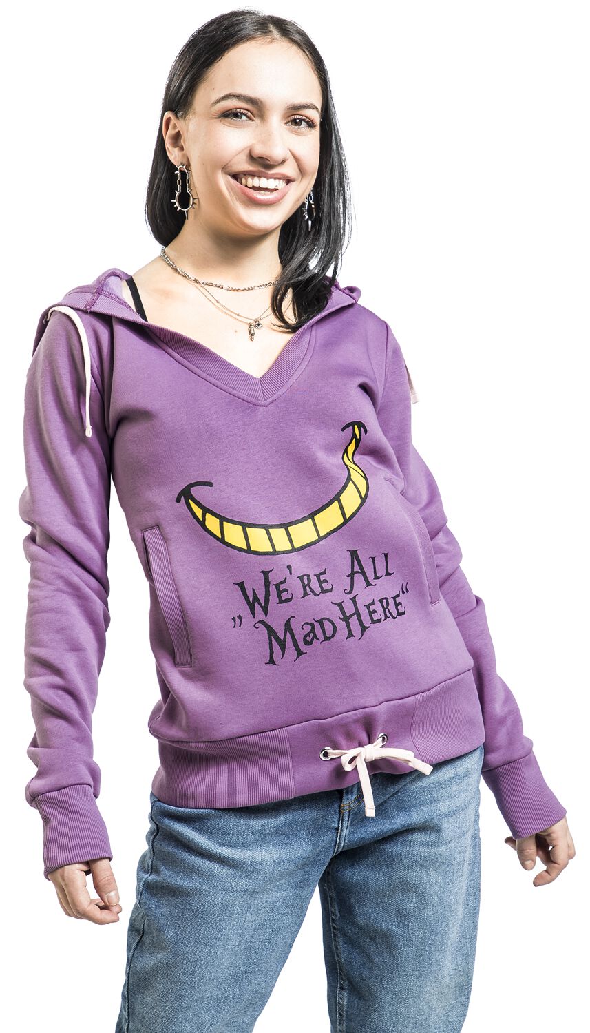 Le Chat Du Cheshire | Alice Au Pays Des Merveilles Sweat-shirt à capuche