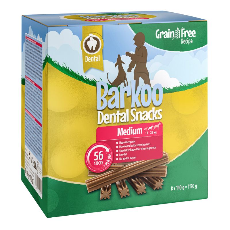 Lot Barkoo Dental Snacks - Recette SANS CÉRÉALES