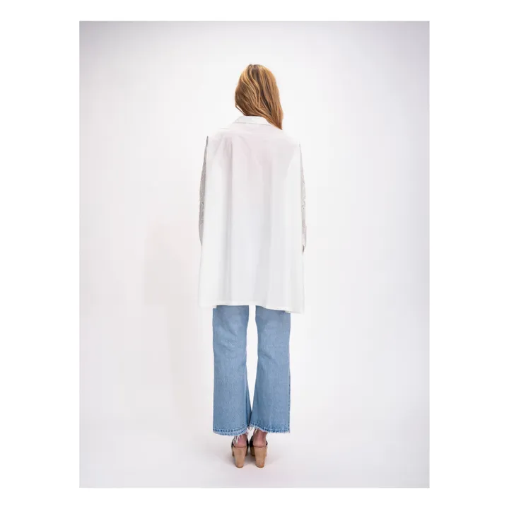 Virginie de Vinster Blouse Oceane | Blanc