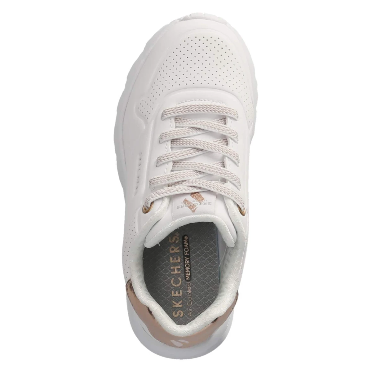 SkechersLow Sneaker METALLIC MODE - white