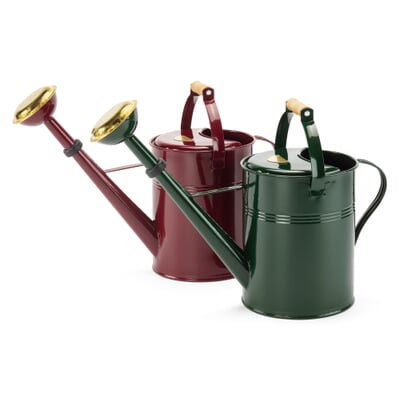 Gießkanne Stahlblech lackiert, 9 Liter, Grün