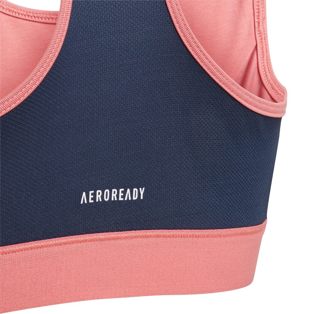 adidas Designed To Move Leopard Sport BH Mädchen hazy rose