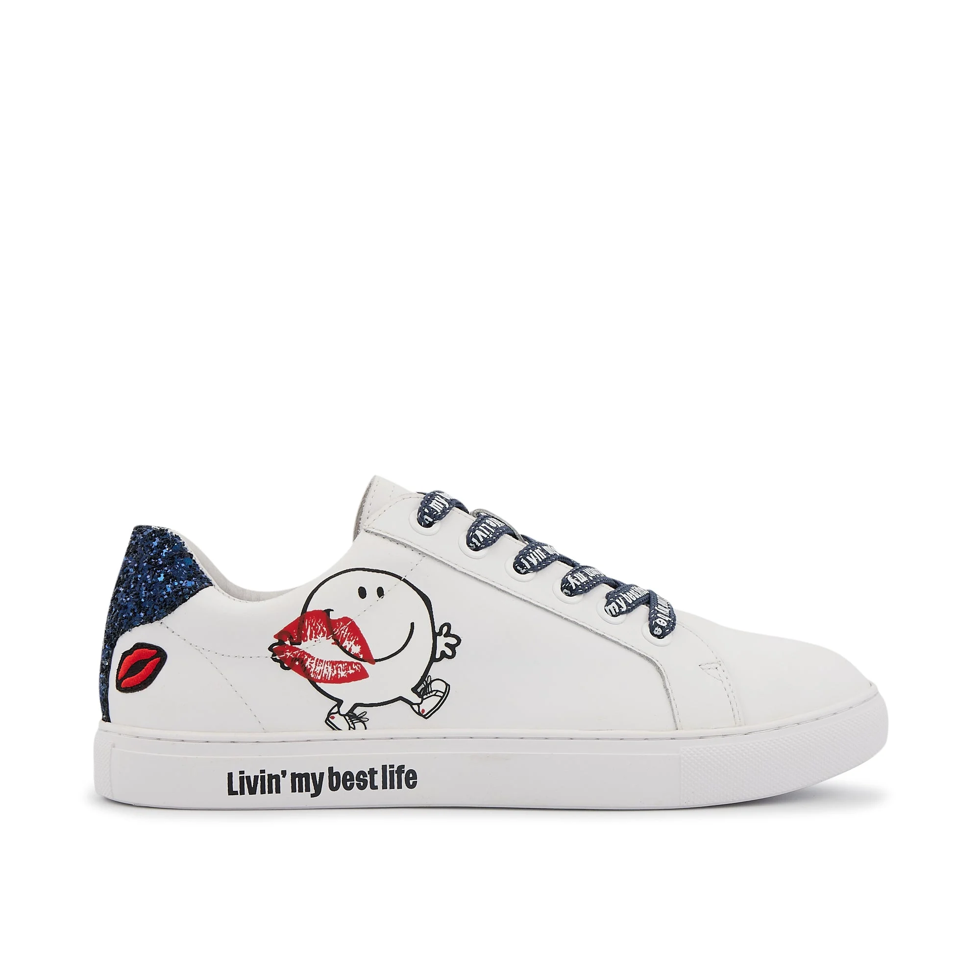 SIMONE MY BEST LIFE - Sneakers en cuir | Blanc