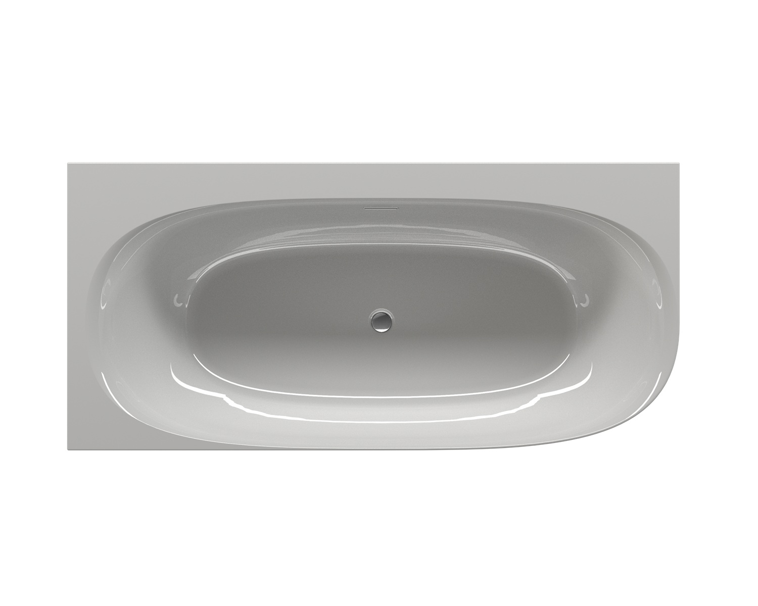 Sanigoods Masala hoekbad rechts 170x80cm wit glans