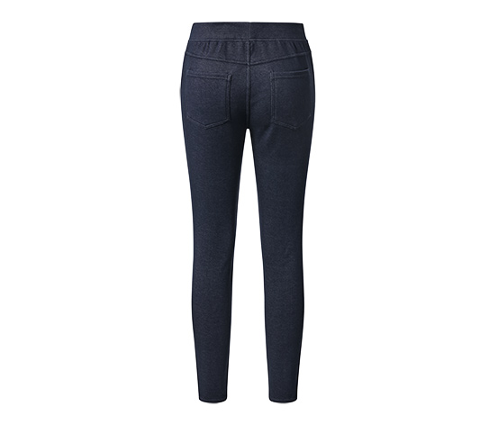 Gefütterte Leggings in Jeansoptik