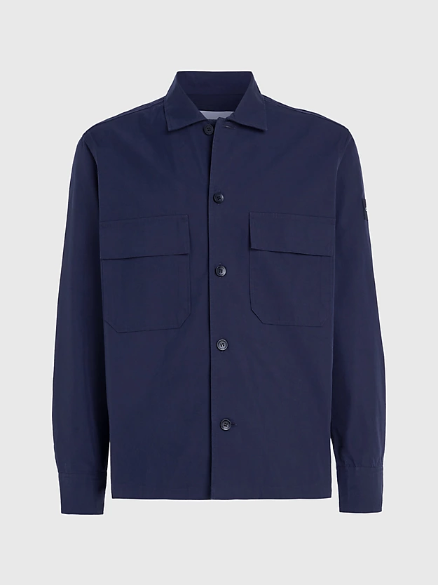 Camisa de sarja quadrada