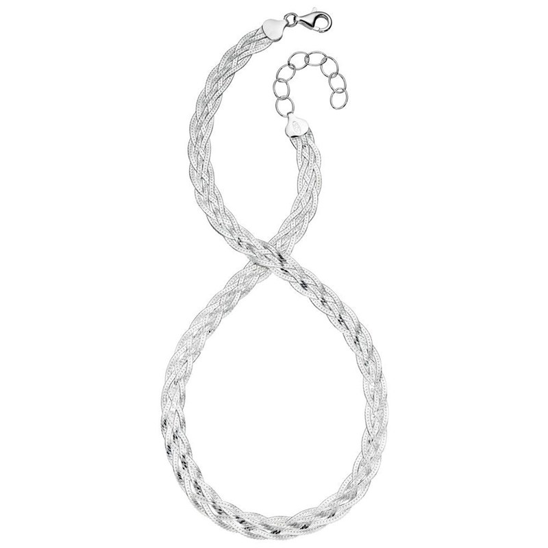 Collier et sa Chaine de 51 cm en argent 925/1000